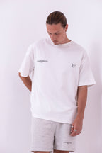 Camiseta Oversized Essentials002 · Blanco Hueso