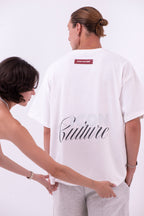 Camiseta Oversized Essentials002 · Blanco Hueso