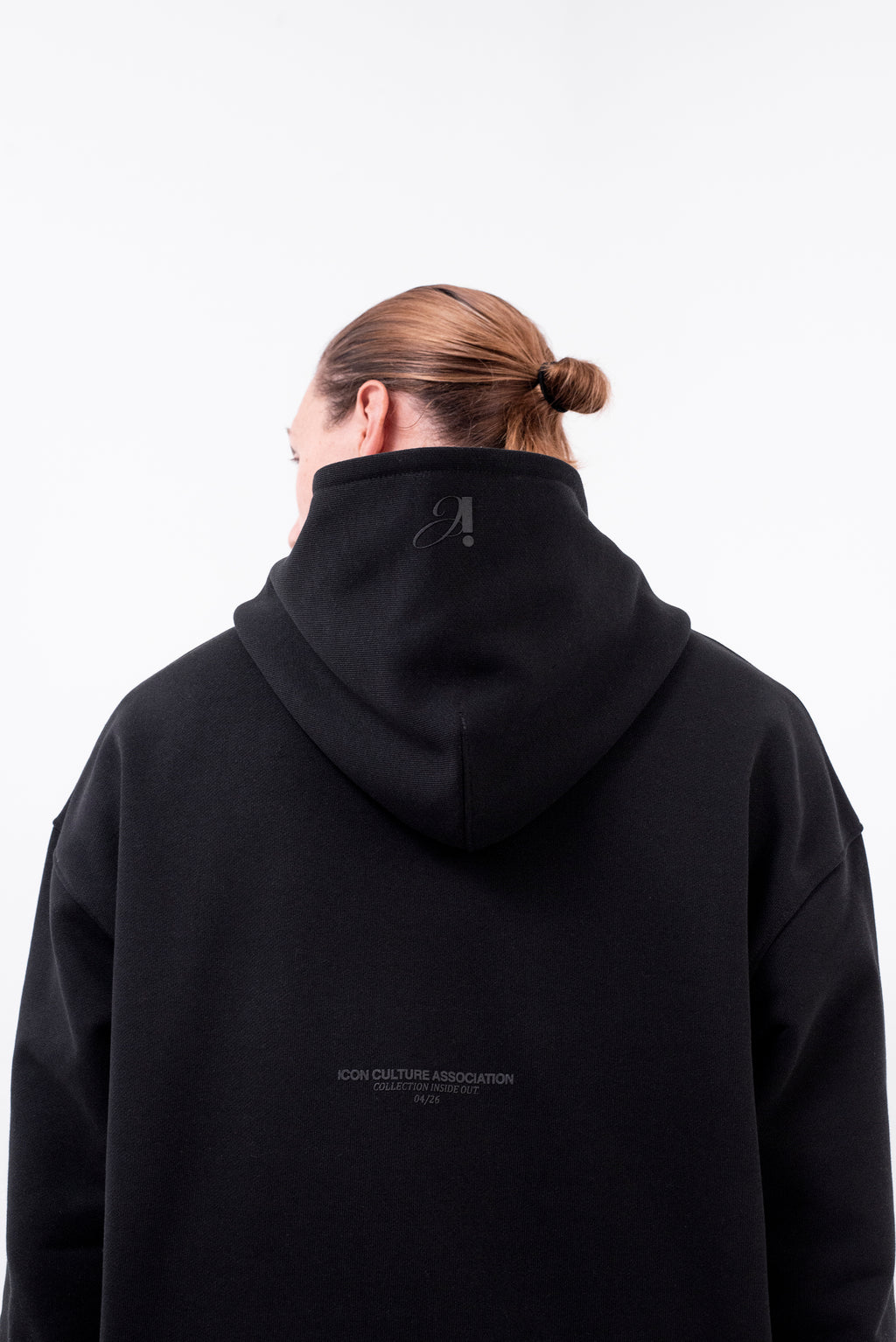 Hoodie Oversized Essentials · Negro