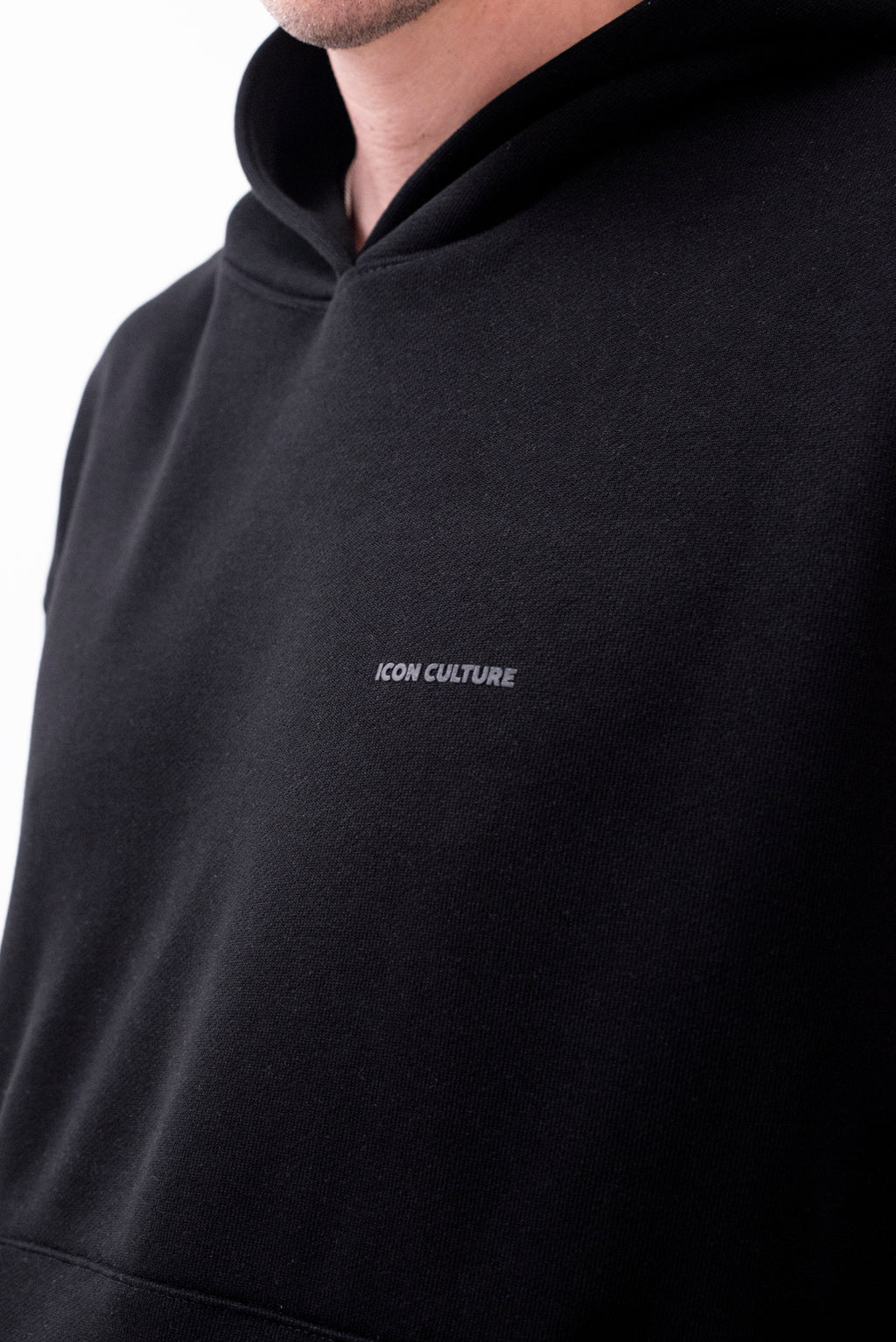 Hoodie Oversized Essentials · Negro