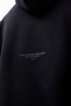 Hoodie Oversized Essentials · Negro
