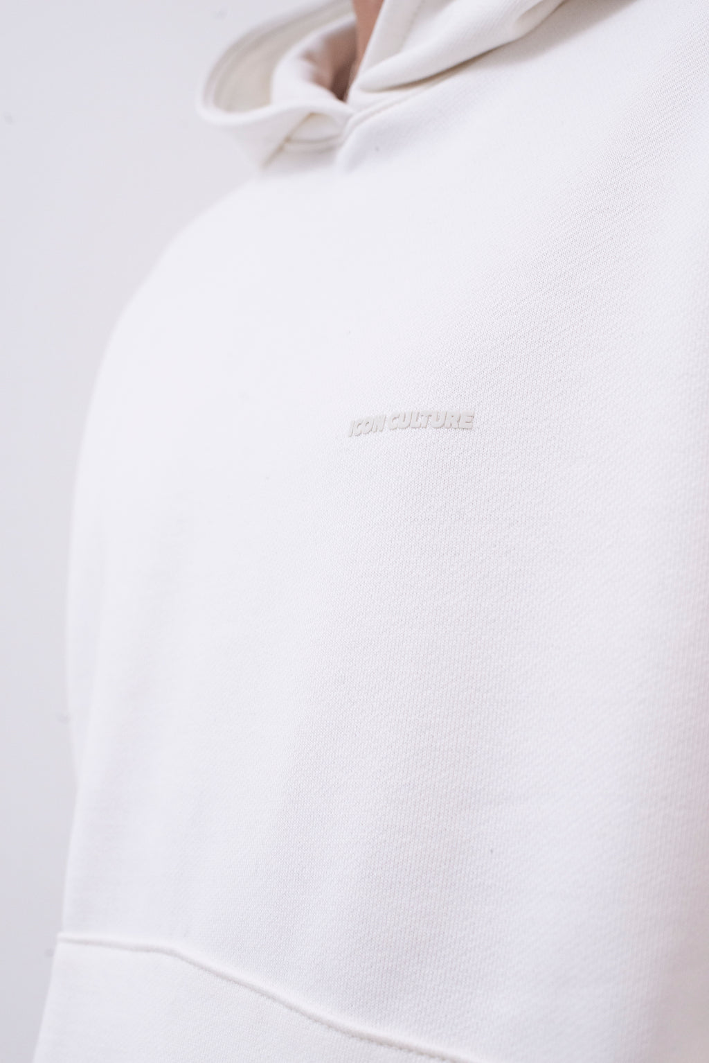 Hoodie Oversized Essentials · Blanco Hueso
