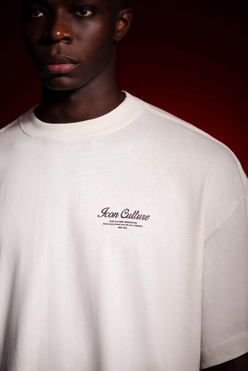 Camiseta Oversized Armagedon - Blanco Hueso