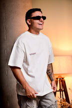 Camiseta Oversized Essentials - Blanco